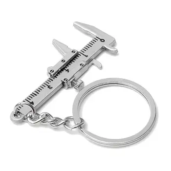 

Keyring High Quality Metal Keychains Pendant Fashion Key Car Caliper Interior Car-styling Accessories Vernier Jewelry Rings L6A8