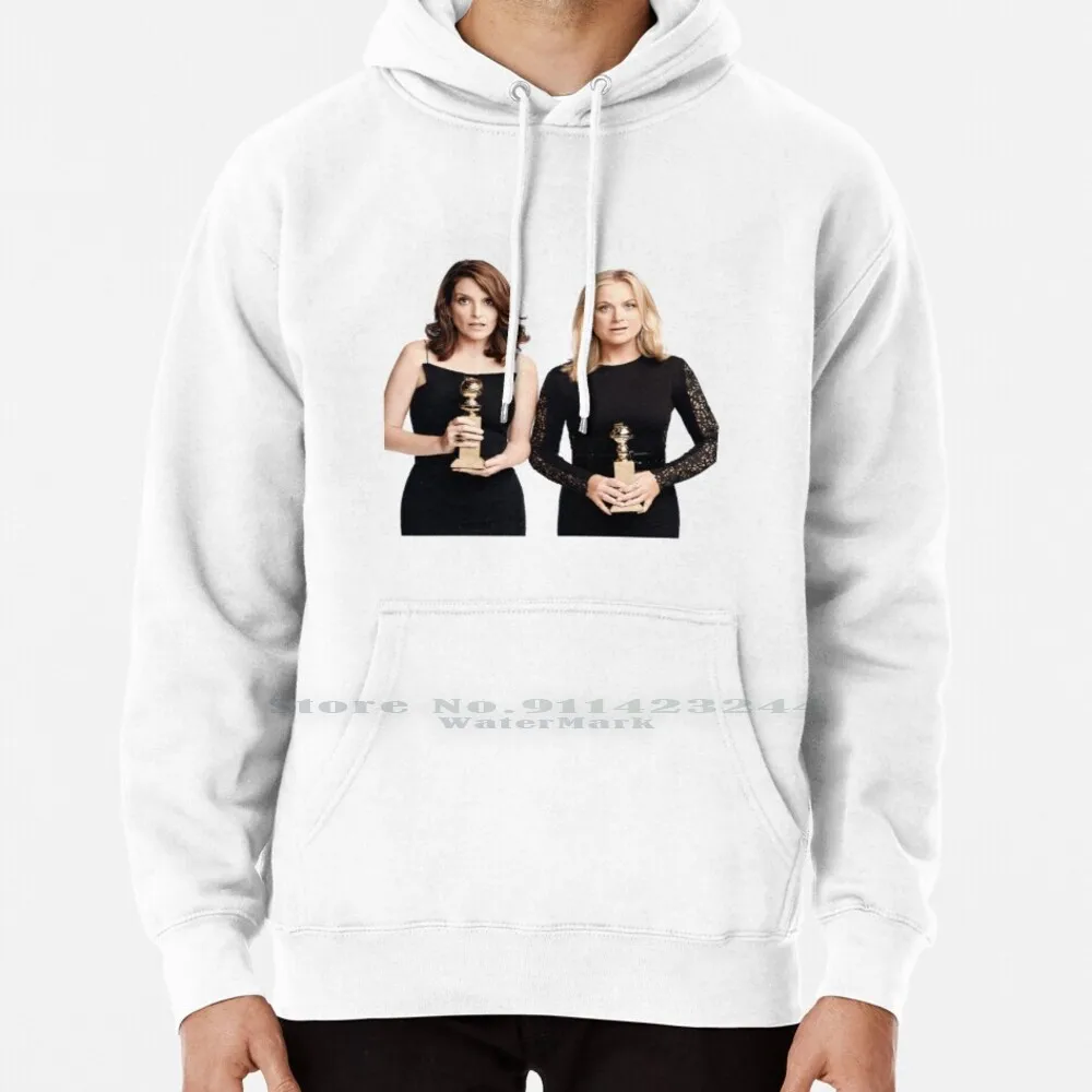 Amy And Tina Golden Globes Felpa Con Cappuccio Maglione 6Xl Cotone Amy Poehler E Tina Fey Amy E Tina Tina E Amy Tina Fey E Amy