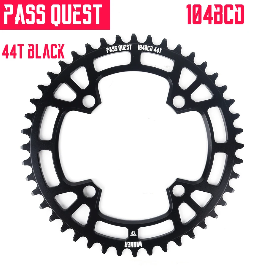 Pass Quest 104BCD MTB горный велосипед узкая широкая Звездочка 32T 36T 40T 42T 46T 48T коленчатая зубная пластина запчасти
