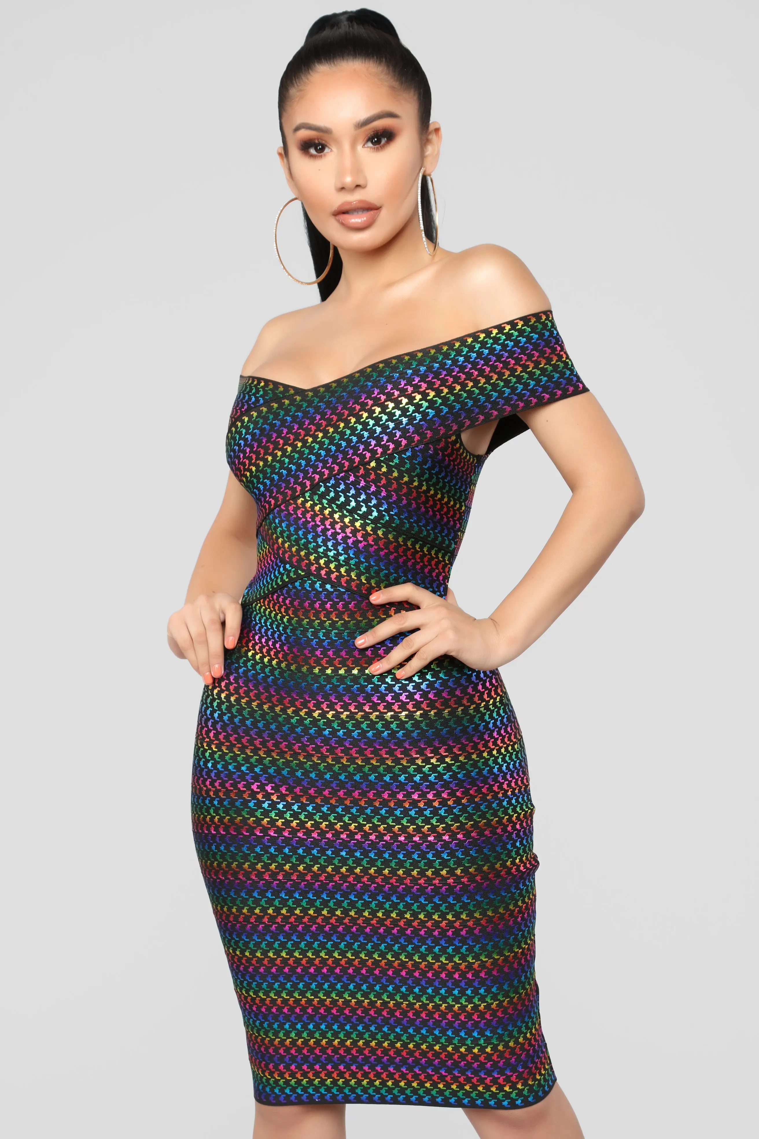 

New Summer Sexy Off Shoulder Print Bandage Dress 2019 Designer Fashion Party Dress Vestido