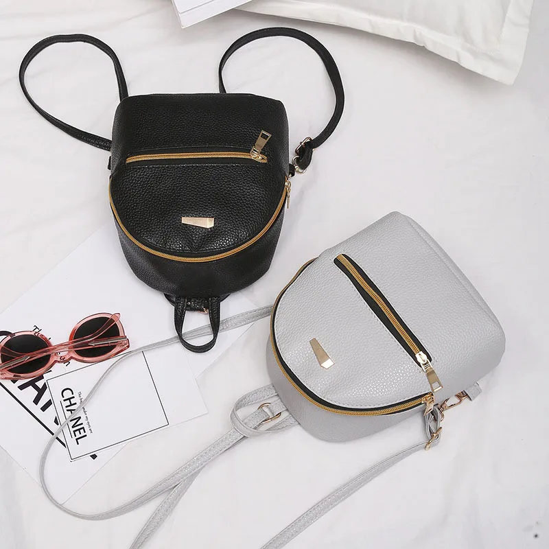 

New Style Fashion Backpack Schoolbag Korean-style Versatile WOMEN'S Bag Small Bag Special Offer