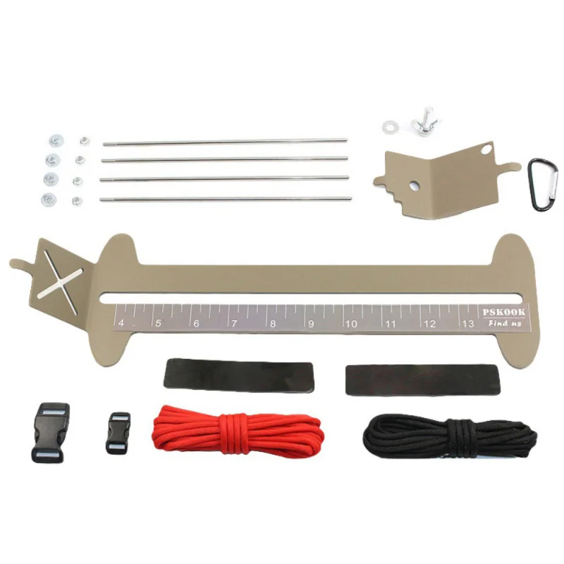 

Paracord Jig Bracelet Maker Paracord And Monkey Fist Jig Tool Kit Adjustable Metal Weaving Diy Craft Maker 4 Inch To 13 Inch