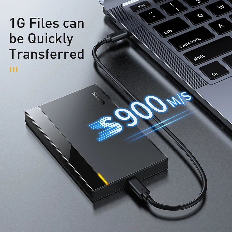 Корпус для твердотельного накопителя Baseus 2 5 дюйма SATA на USB 3 0 ТБ | Компьютеры и офис
