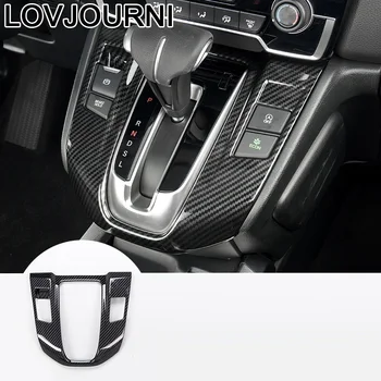 

Car Gear Door Panel Interior Chromium Automobile Modified Accessory Modification Sticker Strip Parts 17 18 19 FOR Honda CRV