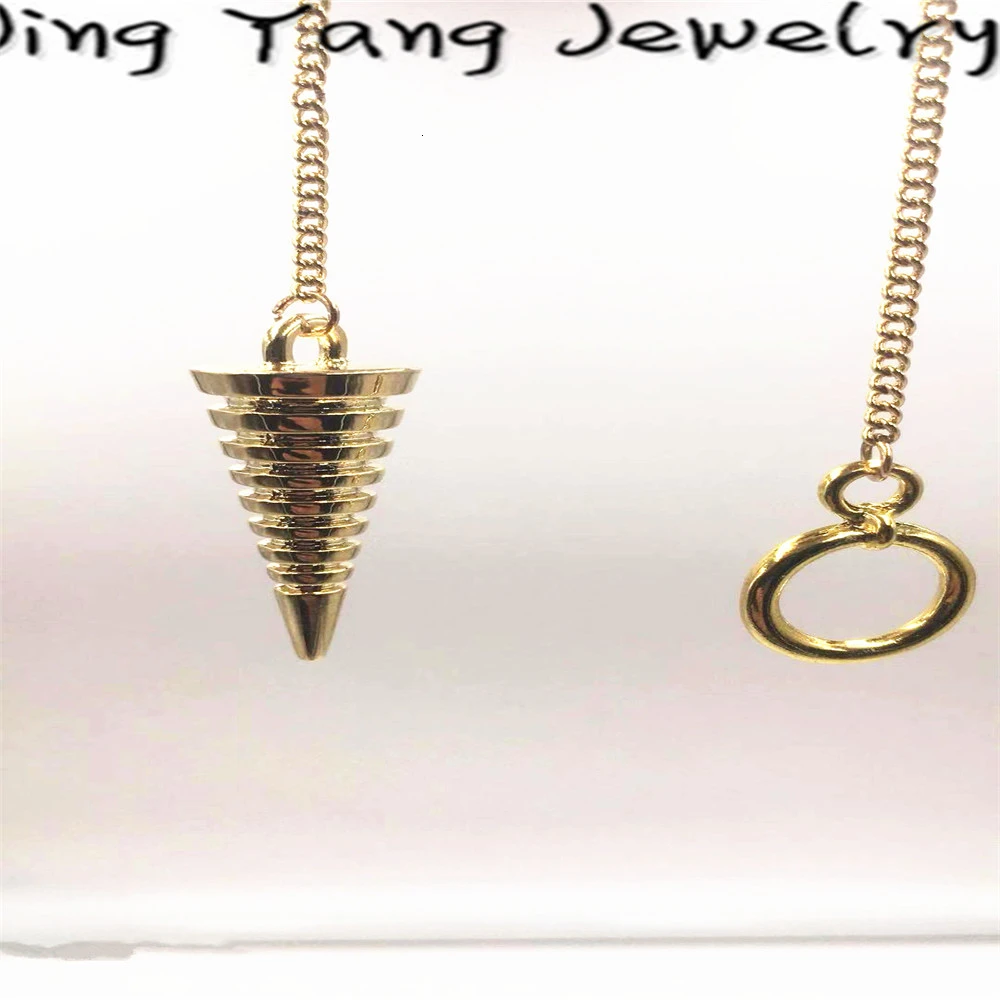 

Healing Pendulum Scrying A Egyptian Sphere Copper pendulum coil Pendant Metal Pendant and Fashion Chain Nodes