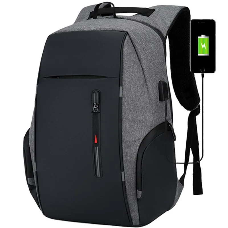 

Men's Backpack Oxford Usb Male Anti Theft Backpack With Charging Men's Anti-theft Bag Men Laptop Backpack Backpacks Sac A Dos