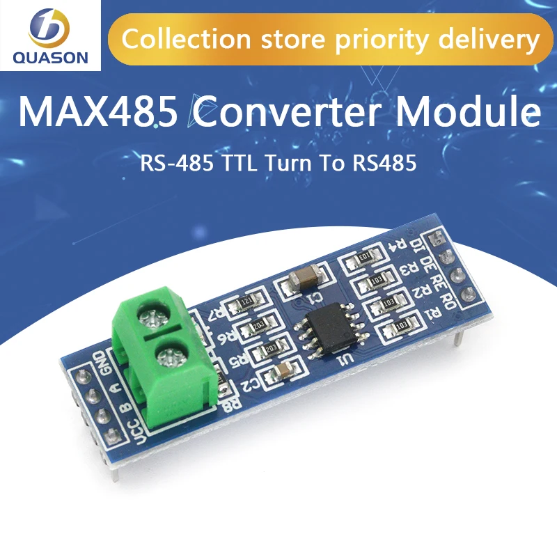 Модуль преобразователя MAX485 RS-485 TTL с поворотом на RS485 MAX485CSA модуль для