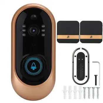 

1080P HD Smart Wireless WIFI Video Doorbell Security PIR Camera Doorbell