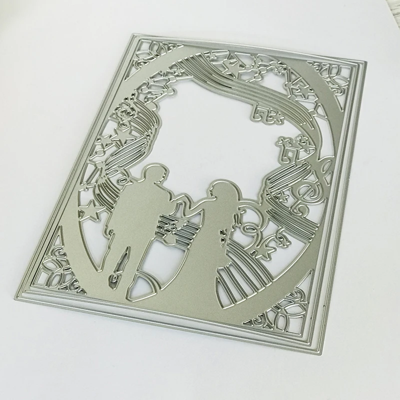  MR&MRS Wedding Invitation Die Cutting Dies 2019 Metal Craft Die Cut Stencil for Card Making Scrapbo - 4.00006E+12