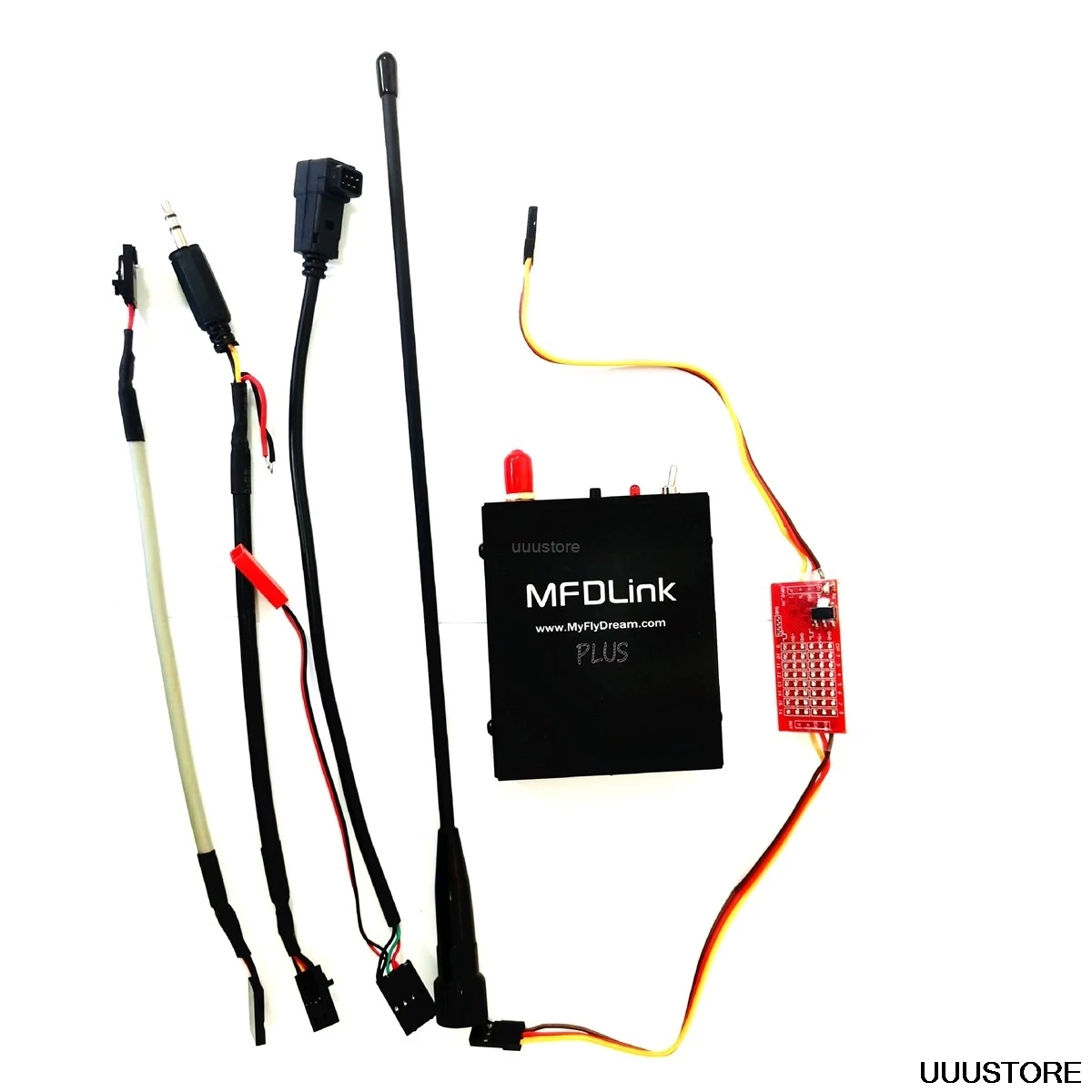 50 км Дальний диапазон MFDLink Rlink 433 МГц 16CH 1 Вт RC FPV UHF Система передатчик с 8 канальным