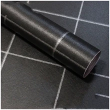 0.45x10m Roll Wallpaper Self-adhesive Waterproof Decoration Bedroom Living Room Macarons Texture Thick Solid Color Wall Stickers