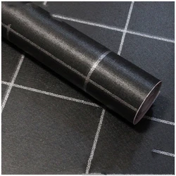 0.45x10m Roll Wallpaper Self-adhesive Waterproof Decoration Bedroom Living Room Macarons Texture Thick Solid Color Wall Stickers