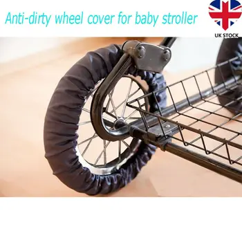 

1Pcs Baby Pram Stroller Wheel Anti-Dirty Case Dustproof Fabric Protection Cover