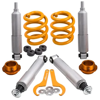 

Coilover for VW T4 Transporter BUS CARAVELLE VAN ADJUSTABLE SUSPENSION LOWERING for IV T4 Bus Caravelle Multivan Spring