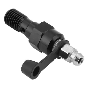 

M10x1.0mm Motorcycle Brake Braking Caliper Bleed Screw Nipples Dust Cap Washer Red Gold Black Silver