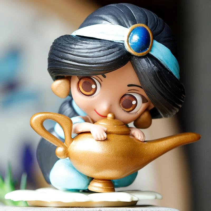 Disney Jasmine Princess 8.5Cm Action Figure Model Toys Cake Decoration For Children Gifts