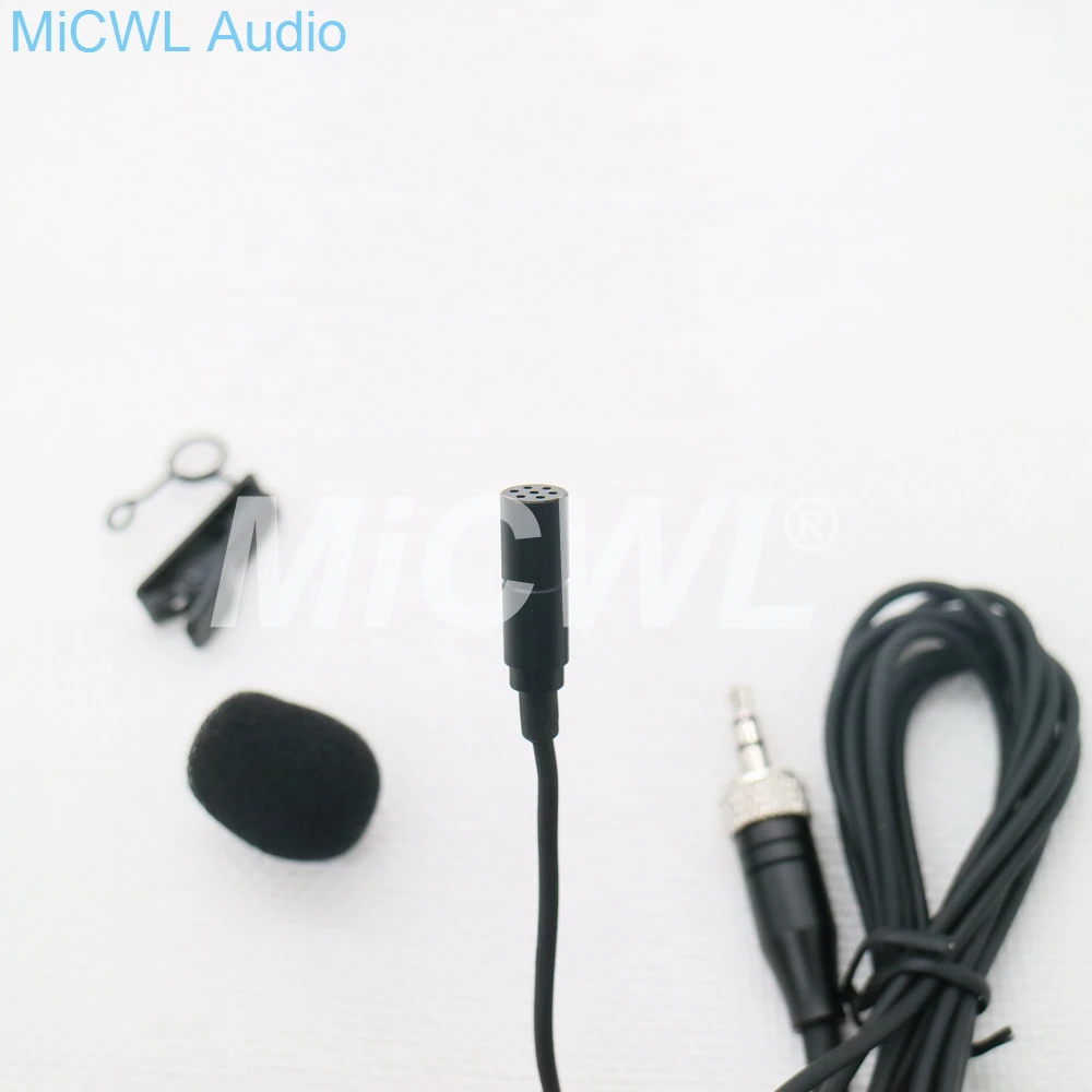 Lot De 4 Pinces De Rechange MZQ1 Pour Micro Sennheiser XS - Avec Adaptateurs 5/8" Vers 3/8" - Noir - 4