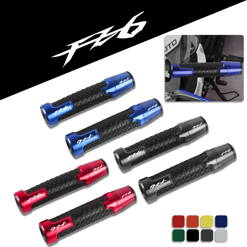 

For Yamaha FZ6 FAZER 7/8 22MM Motorcycle Handlebar Grips Handle Bar Cap End Plugs Parts FZ6 FZ-6 FAZER 2004-2010 2007 2008 2009