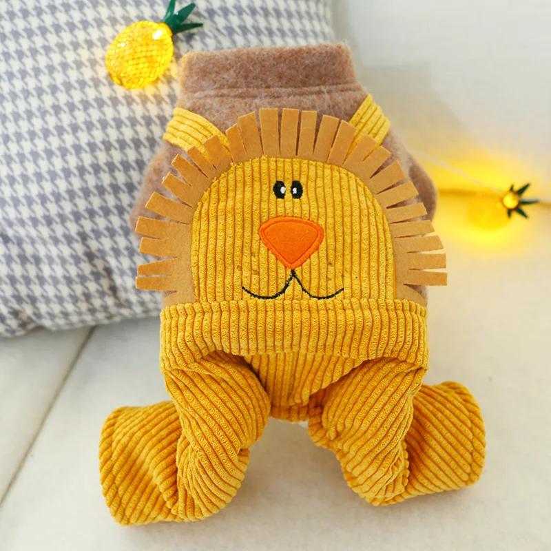 Q狮子四脚棉衣5