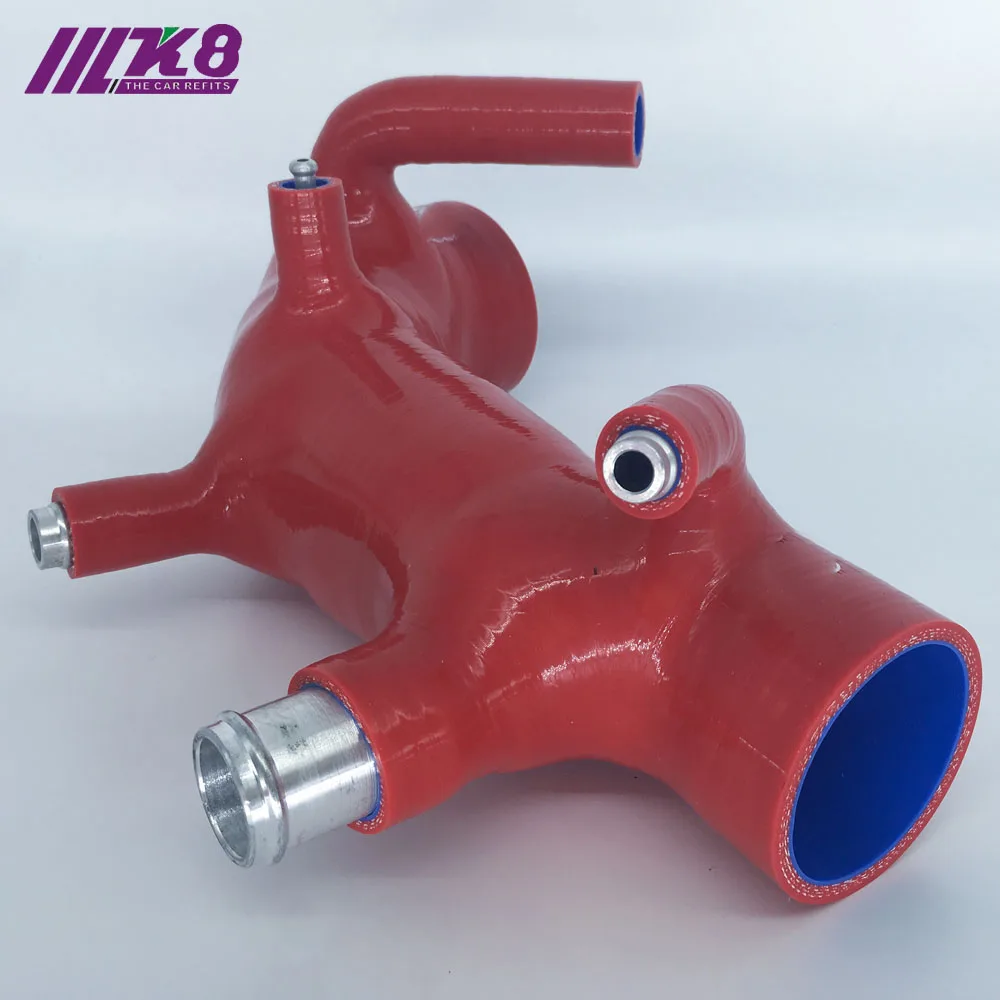Силиконовый турбовпуск Впускной индукционный шланг для SUBARU IMPREZA WRX STi GC8 Ver3 4 EJ20(1 шт.) красный/синий/черный