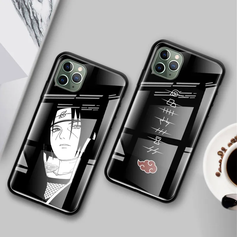 Стеклянный чехол Akatsuki для Apple iphone 11 Pro Max XS XR X 8 7 6 6S Plus SE 2020|Бамперы| |