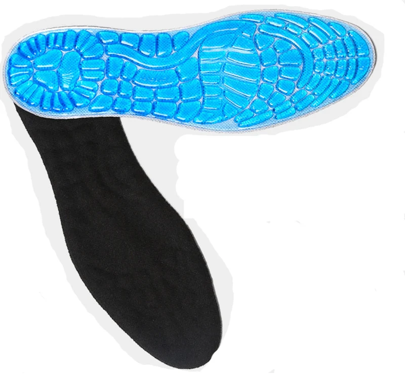 Arch Suport Insoles Women Unisex Support Sport Shoe Insert Cushion for Men Sweat Breathable Silicone Damping