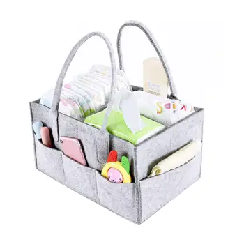

Children's Diaper Storage Bag Newborn Diaper Storage Bag Outdoor Travel Reasonable Space Separation Storage Basket