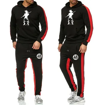 

2020 Autumn Men's Hoodies + Pants Set Fashion Jogger Tracksuits Male Slim Sweatshirt Dropshipping New Hooded Tracksuit Men Sets