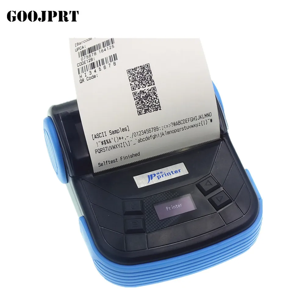 GOOJPRT MTP-3 80 мм Bluetooth термопринтер Android Мини коммерческий принтер билетов с OLED POS |