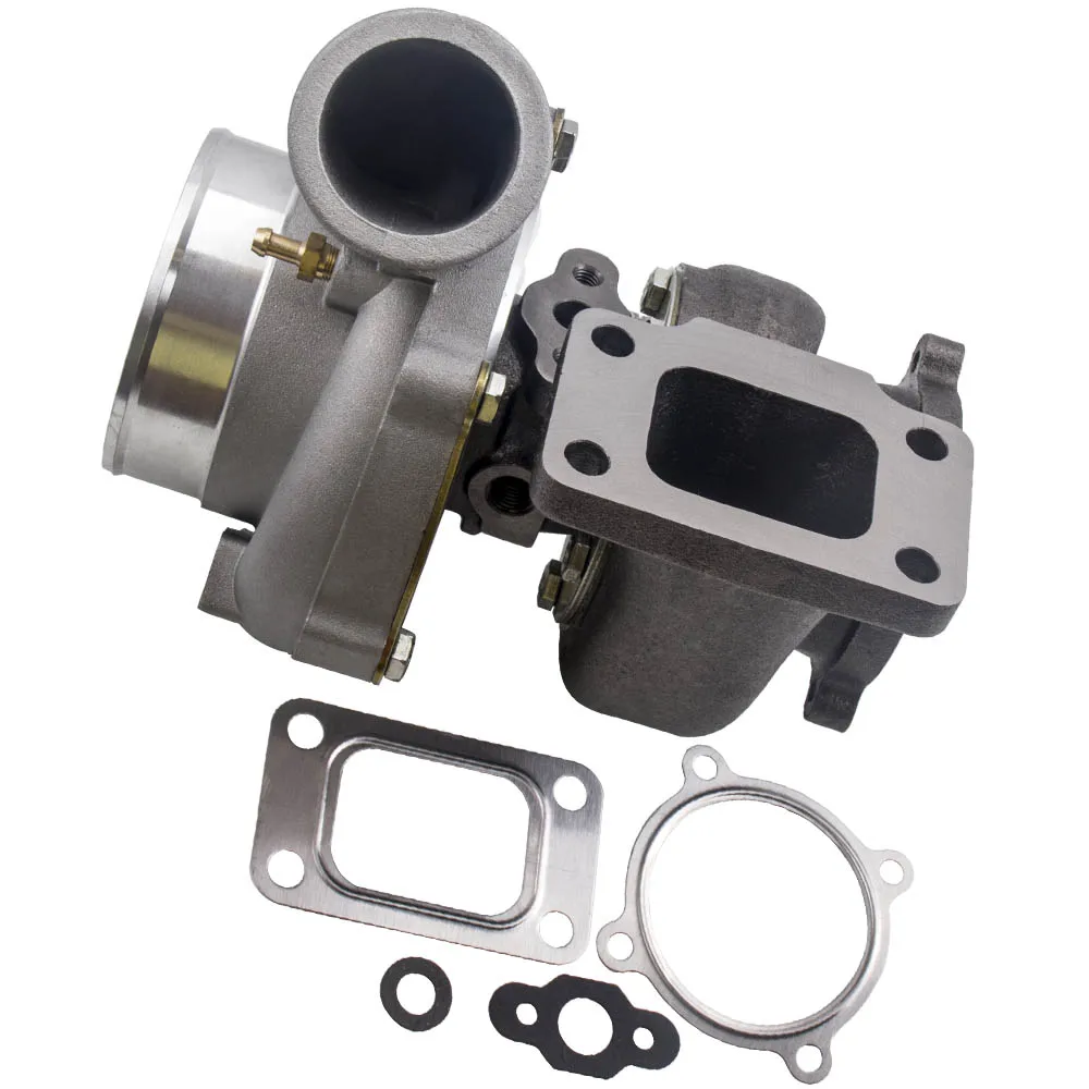 

GT35 GT3582 GT3540 T3 AR.70 4-BOLT FLOAT BEARING TURBO CHARGER 500HPS COMPRESSOR Com AR70 AR63 anti-surge T3 flange water 4 bolt