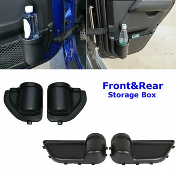 

ABS Storage Box Holder For Jeep Wrangler JL 2018-2019 Accessories Auto Interior Front/Rear Door