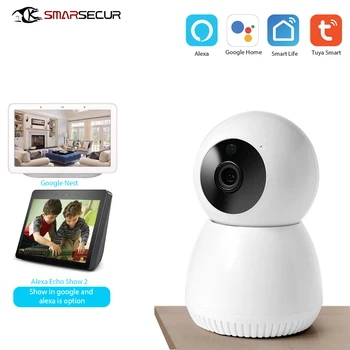 

2MP WiFi IP Camera 1080P Home Security WiFi Tuya Camera Google/Alexa for option
