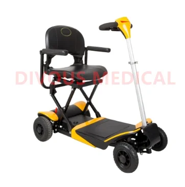 Mobility Scooter Foldable Travel Electric Car with Four Wheels Multiple Colors Available