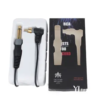 

Silicone Soft Tattoo RCA Connector Clip Cords for Tattoo Machines