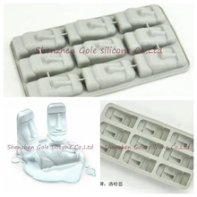 Форма в виде статуи, силиконовая форма, инструменты для приготовления пищи, формочки для печенья, формы для льда, лотки для льда, рождественские инструменты для мороженого, силиконовая форма для льда