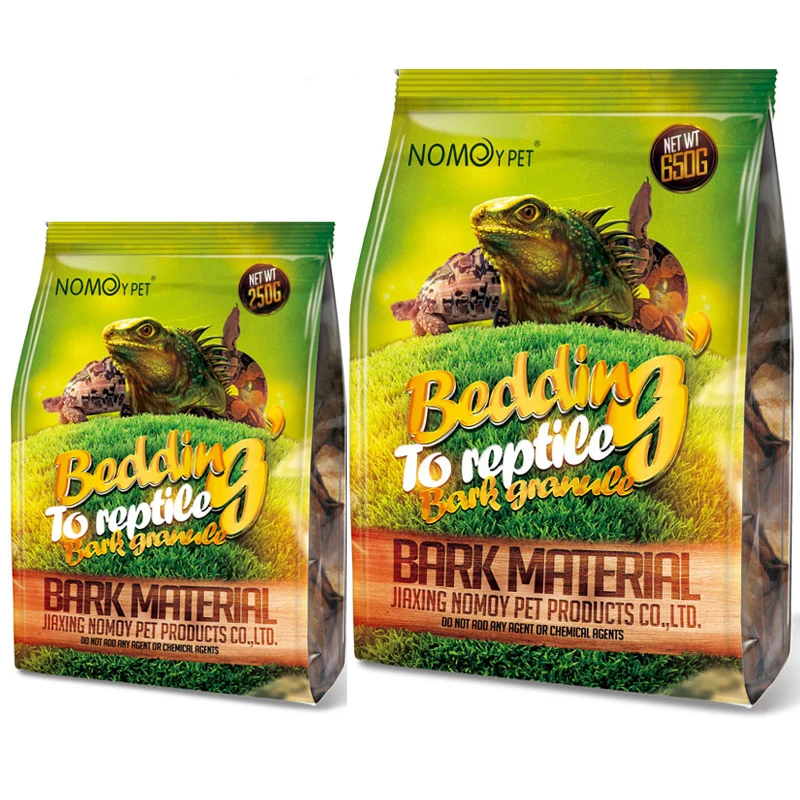 

Reptile Lizard Turtle Snake Accessory Bedding Material Pine Tree Bark Material Granules Food Feed