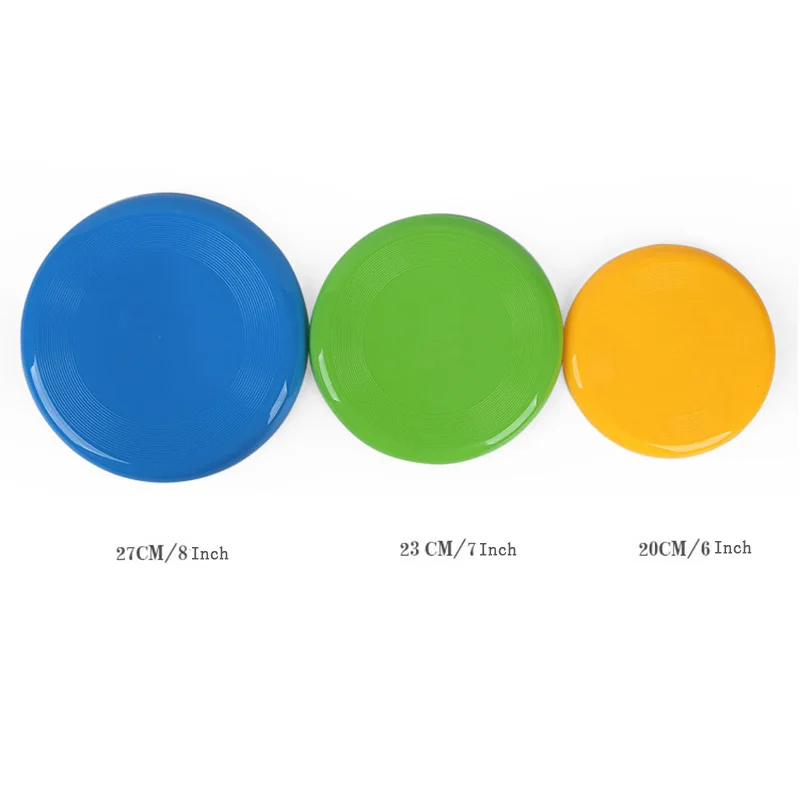 Multicolor Plastic Beach Flying Discs Golf Ultimate Discs Outdoor Family Fun Time Water Sports Kids Gift Boys Toy Flying Disc