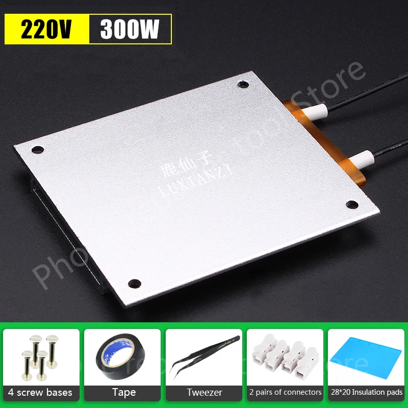 Desoldering BGA led lamp bead desoldering station Fever plate preheating station LCD strip chip repair thermostat heating plate portable arc welder