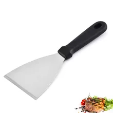 Напрямую от производителя кухонная лопатка из нержавеющей стали косой рот гриль лопатка для стейков лопатка прибор