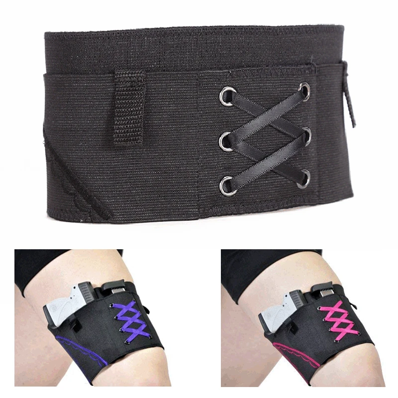 10.62US $ 15% OFF|Tactical Concealed Carry Gun Leg Holster Women Universal Thig...