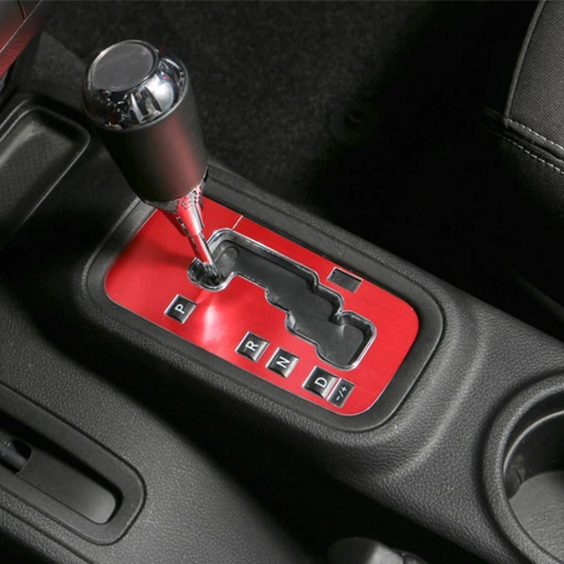 Декоративная крышка коробки переключения передач для Jeep Wrangler 2012 2018 внутренние