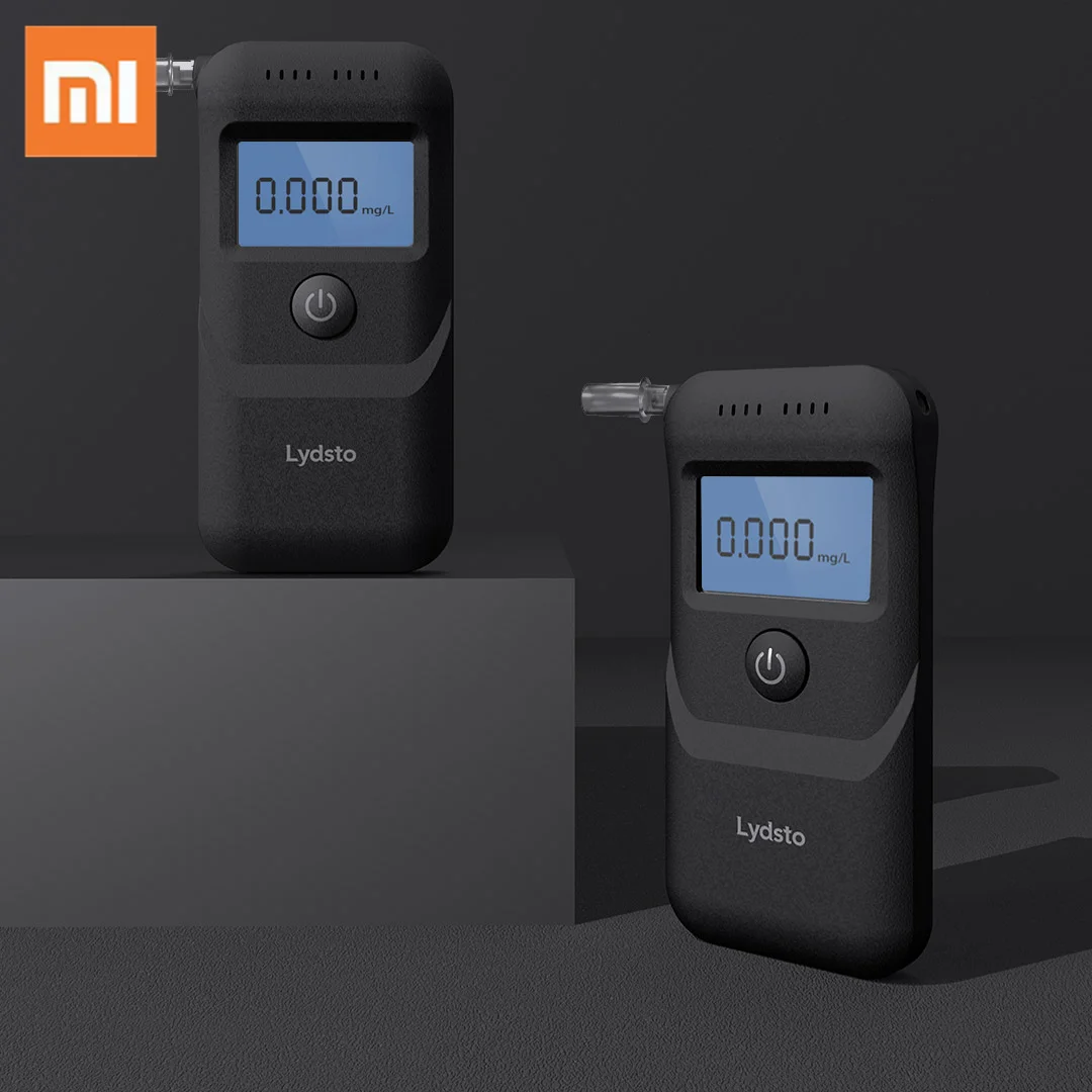 New Xiaomi Mijia Lydsto Digital Alcohol Tester Professional Alcohol Detector Breathalyzer Police Alcotester LCD Digital Display 1