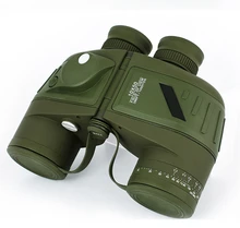 High Power Military Binoculars 10X50 Compact HD Professional Binoculars Telescope With Rangefinder for Bird Watching Hunting