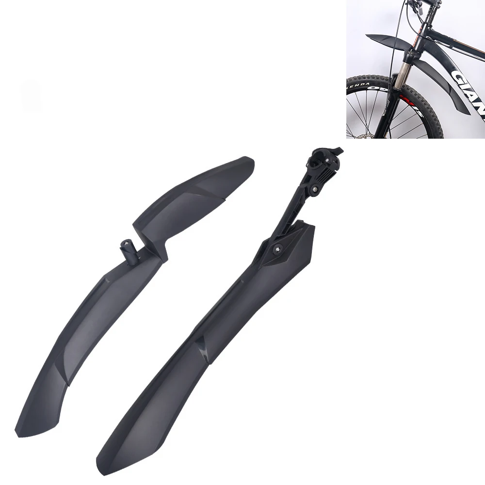 

Bicycle Mudguard For MTB 24 26 27.5 29 inch Mud Wings Front/Rear Wheel Fenders Mount Extra Length Width Deep Groove