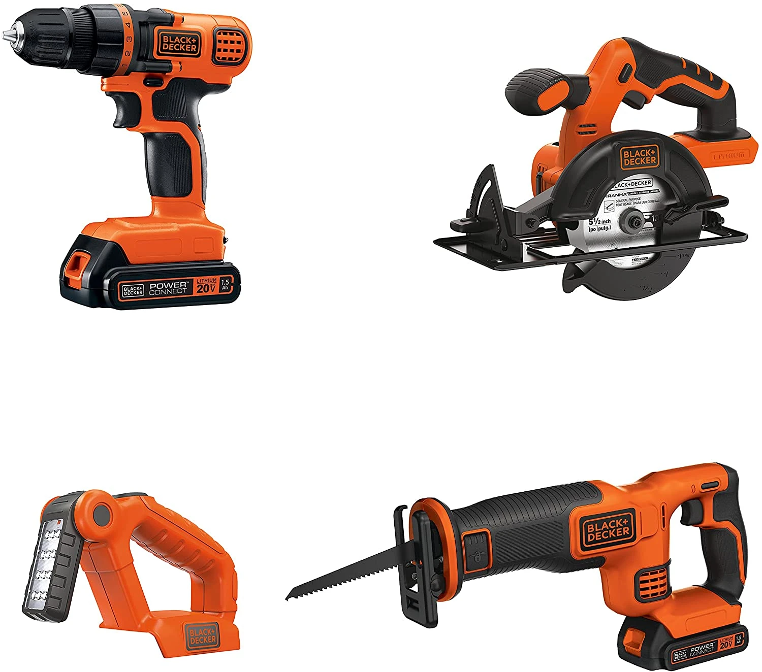 BLACK + DECKER Kit combinado de Taladro Inalámbrico 20V MAX, 4 herramientas  (BD4KITCDCRL), placa de Metal para pared|Placas y señales| - AliExpress