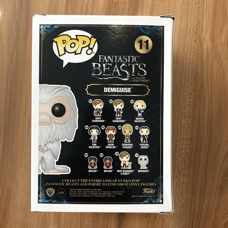 Funko pop официальный фантастический зверь Demiguise Виниловая фигурка Коллекционная