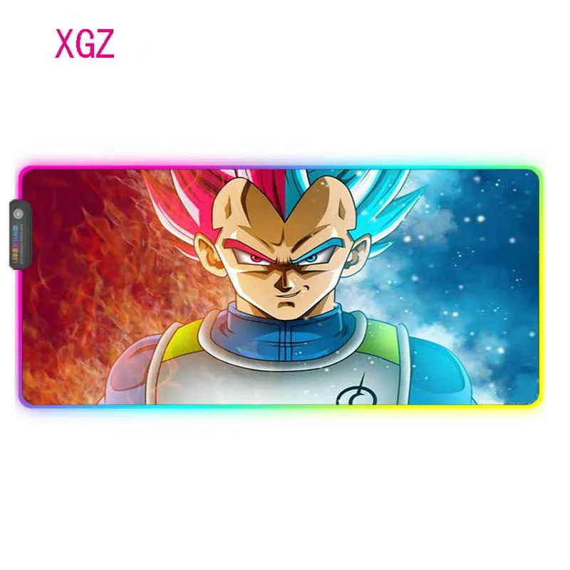 XGZ анимация большой Мышь Pad светодиодный Цвет светильник RGB Подсветка USB ковер