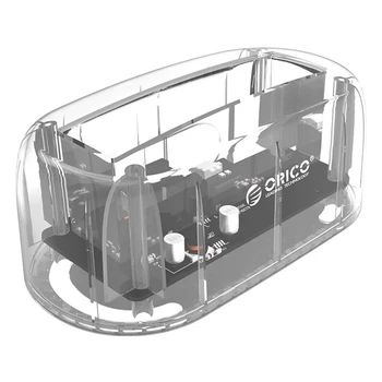 

ORICO 6139U3 USB3.0 Type-B to SATA Hard Disk Adapter 2.5/3.5 inch HDD SSD Transparent Docking Station