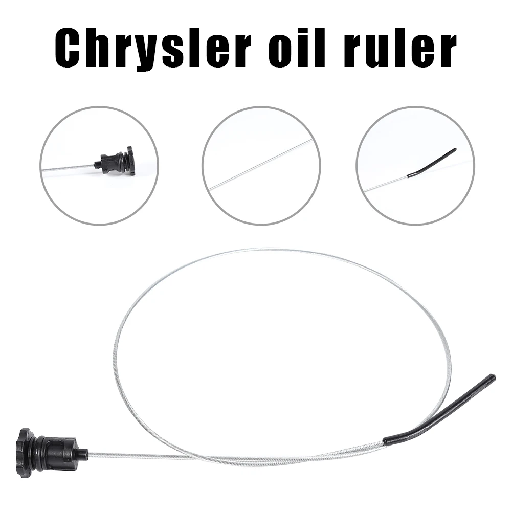 

Transmission Dipstick Auto Oil Gauge Trans Galvanized Wire Handle Nylon Ruler Body ATF Check Dip Stick for Dodge Charger Magnum