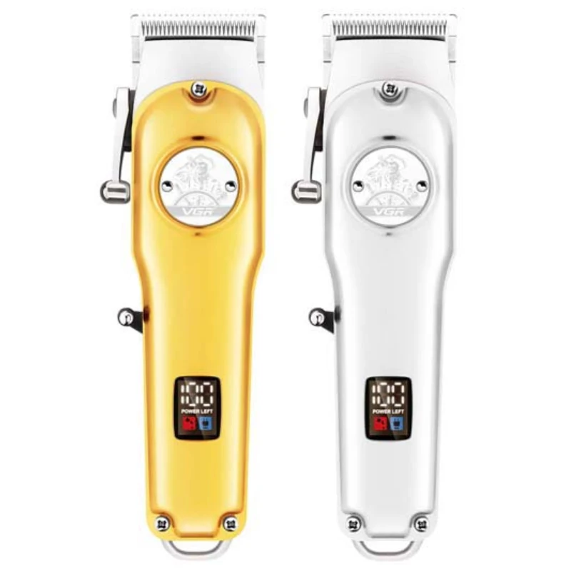 Cordless use rechargeable hair clipper men beard trimer taper lever